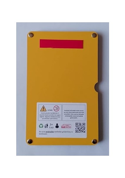 Eğitici Günlük Rutin Checklist Görev ve Sorumluluk Tablosu (Sarı) fiyatları