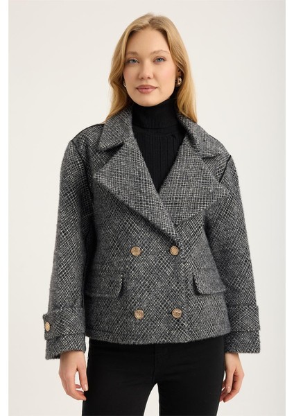 Çift Taraflı 2 Cepli Kaban