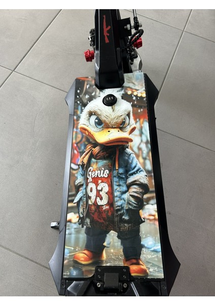 Onvo Elektrikli Scooter Rx4 Yapışkanlı Pleksi Tabanlık 3mm