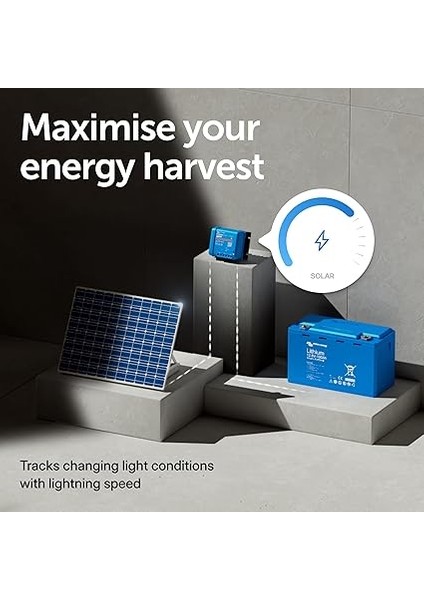 Energy Smartsolar Mppt Şarj Regülatörü 100/20-48 12V 24V 48V 20A Güneş Enerjili Şarj Regülatörü Bluetooth Entegre SCC110020160R fırsatları