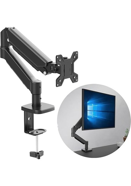 13-32" Lcd/led Monitör Tutucu, Kol Amortisörlü, Vesa 75 * 75 – 100 * 100, Monitör Standı 2-20 Kg, 360 Derece Dönebilen, Stand Askı Aparatı, fiyatları