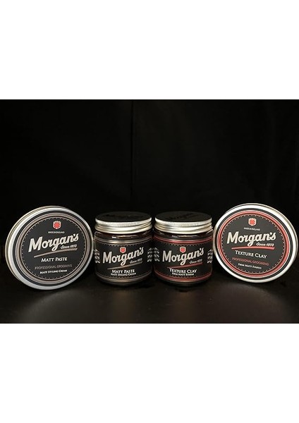 Pomade Texture Clay Firm Matt Finish - Doku Veren Sert Saç Şekillendirme Kili 75 ml modelleri