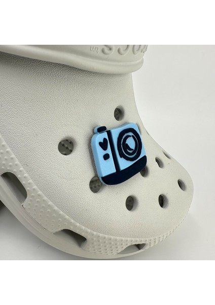 Terlik Süsü ve Aksesuarı , Çanta Süsü – Jibbitz 3D Büyük Boy Stich Fotoğraf Makinası Figür Aksesuar fiyatları