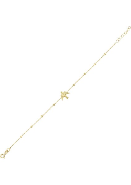 14 Ayar Anka Kuşu Altın Bileklik