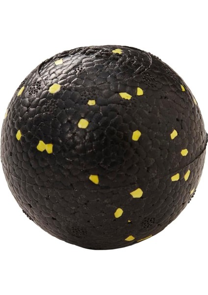 Actifoam Lacrosse Massage Ball El Ayak Sert Uyarıcı Masaj Topu Küçük Top 8 cm Çap (Siyah + Sarı Orta Sert)