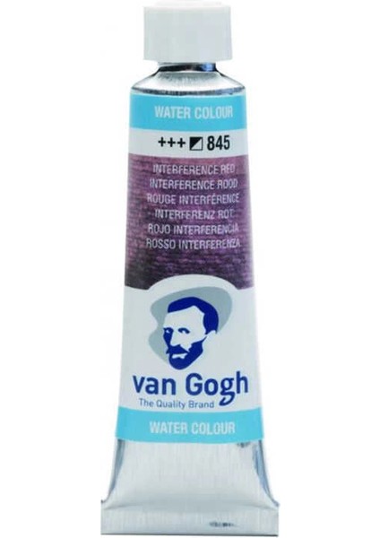 Van Gogh 10 Ml. Tüp Sulu Boya 845 Interference Red