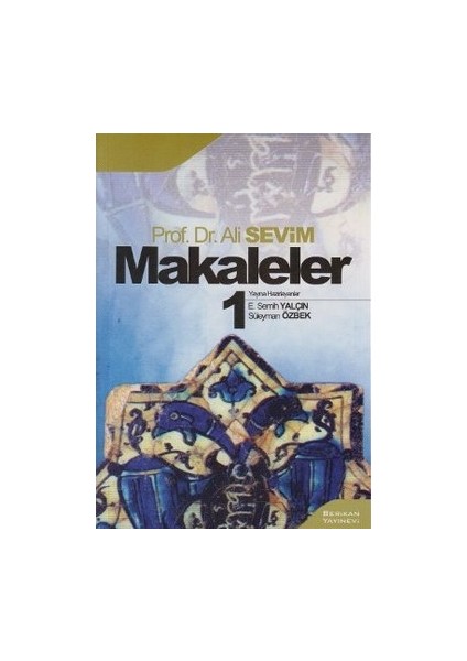 Makaleler Cilt: 1