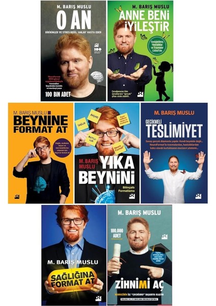O An+Anne Beni Iyilestir+ Beynine Format At+Yika Beynini+Teslimiyet+Sagligina Format At+Zihnini Ac=(7 Kitap)