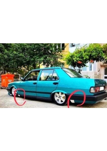 Laz Paçalık Krom 4 Parça Tofaş-Şahin 1988-2001 Arası Modeller İçin fiyatları