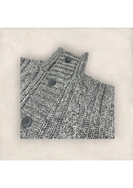 Tam Balıkçı Düğmeli Hırka modelleri