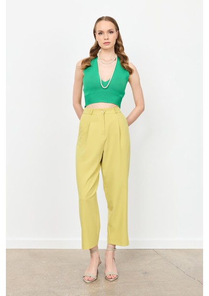 Beli Lastikli Relax Pantolon-Y.yeşili indirimleri