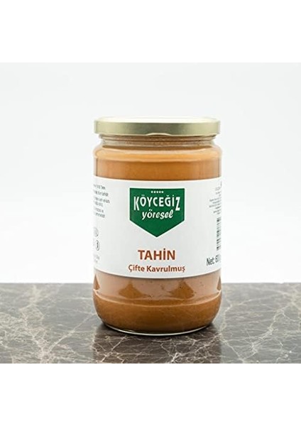 Köyceğiz Yöresel Çifte Kavrulmuş Tahin 600 G Cam