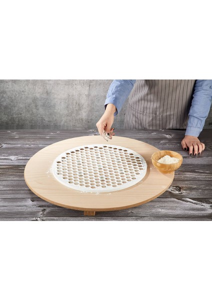 Vip Ahmet Xl Yuvarlak Mantı Kalıbı – En Büyük Boy, Tek Seferde 199 Adet Mantı Açma Kalıbı, Pratik Hamur Kesme Aparatı fiyatları