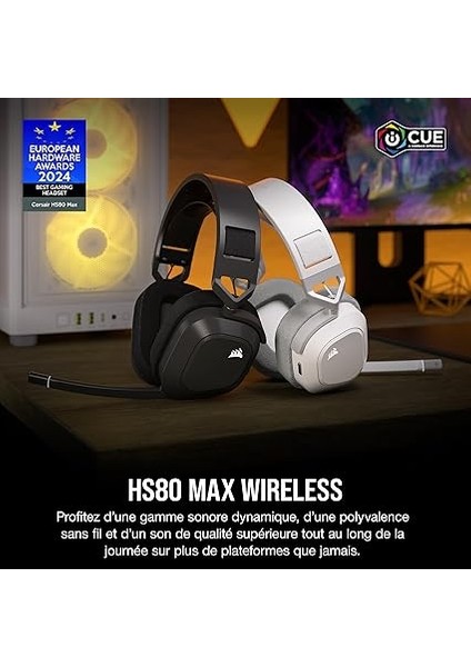 HS80 Max Kablosuz Gaming Kulaklık, White (CA-9011296-EU) fiyatları