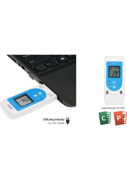 TEMPU03 Sıcaklık ve Nem Ölçer Datalogger Fda 21 Cfr Part 11 Uyumlu fiyatları