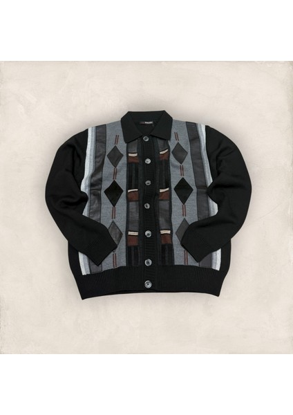 Ir-Or Düğmeli Deri Ceket