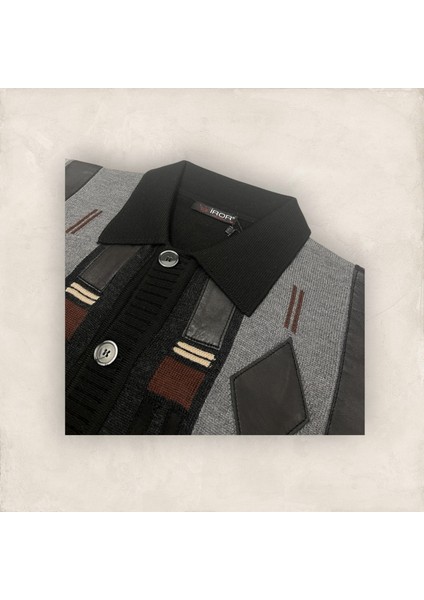 Ir-Or Düğmeli Deri Ceket modelleri