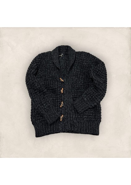 Yarım Balıkçı Düğmeli Hırka