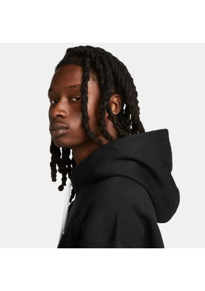 DX1355 010 Nike Solo Swoosh Fleece Pullover Hoodie Erkek Sweatshirt fiyatları