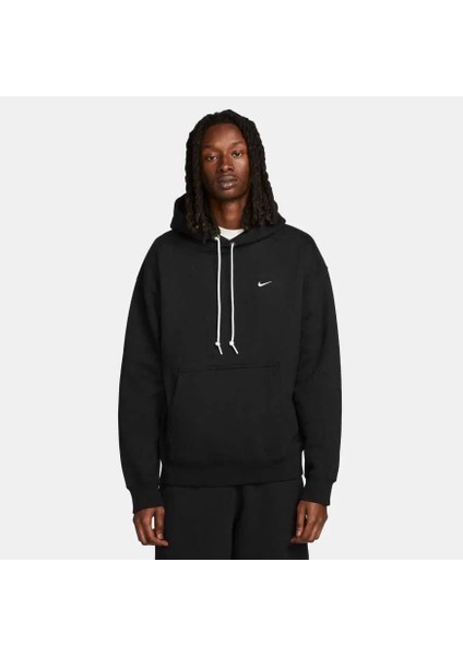 DX1355 010 Nike Solo Swoosh Fleece Pullover Hoodie Erkek Sweatshirt modelleri