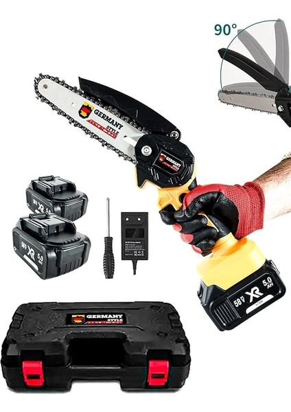 Style Dal Budama Makinesi Şarjlı El Testeresi Çift Zincir Çift Batarya Premium Seri 58 Vf fiyatları