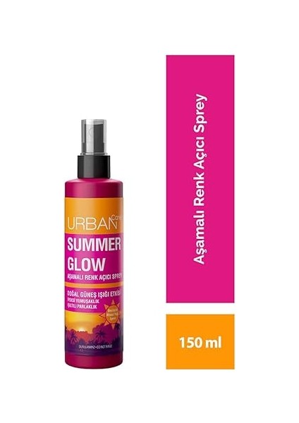 Care Summer Glow Aşamalı Renk Açıcı Saç Spreyi 150 Ml- Vegan fiyatları