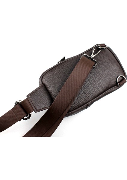 Erkek Kahverengi Omuz Çantası Göğüs Çantası Body Bag Çanta fırsatları