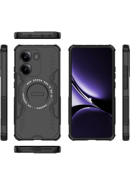 Xiaomi Poco X7 Pro Manyetik Telefon Kılıfı, Güçlü Manyetik Isı Dağılımı Telefon Kılıfı Kapağı Xiaomi Poco X7 Pro (Yurt Dışından) modelleri