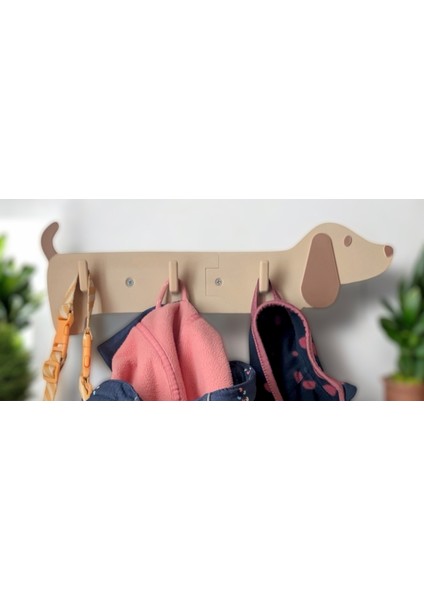 Köpek Şekilli Tasarım Askılık 3 Kancalı fiyatları