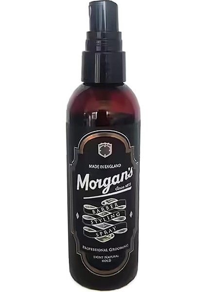 Morgan's Pomade Barber Styling Spray - Hafif ve Doğal Tutuşlu Sprey 200 ml