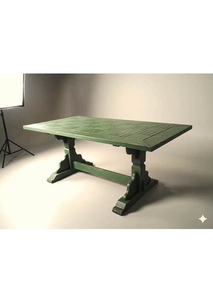 Ert Model Kareli Masif Yemek Masası indirimleri