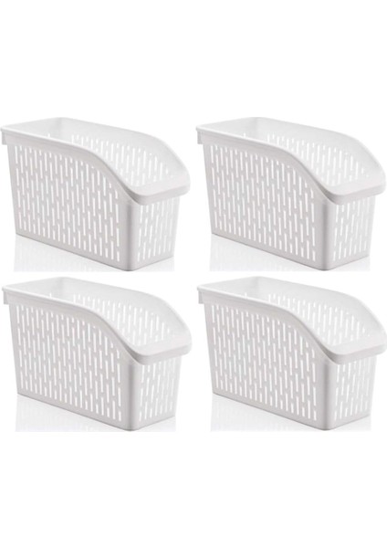 Buzdolabı Sepeti Dolap Içi Düzenleyici Sepet Organizer Beyaz 4 Adet 30X16X17 modelleri