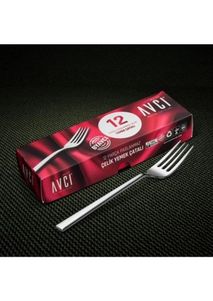 916 Klas Tatlı Çatalı 12'li