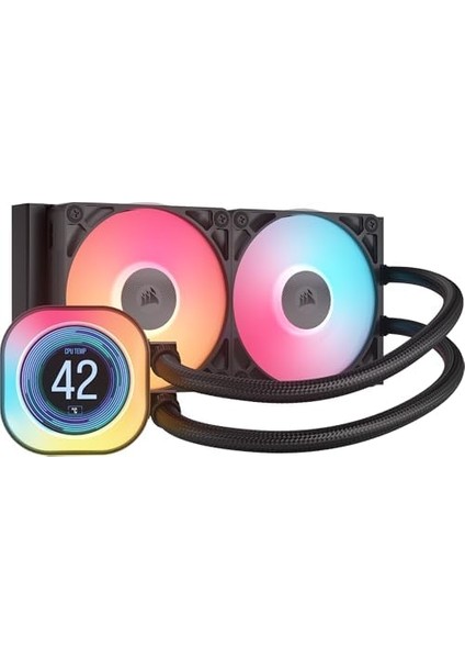 Corsaır Icue Lınk Tıtan 240 Rx Rgb LCD Aıo 240MM Işlemci Soğutucusu (CW-9061022-WW) modelleri