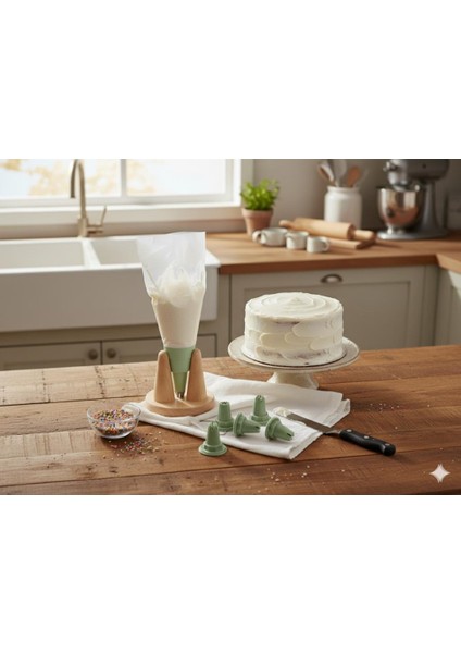 Soft Krema/ Kremşanti Sıkma Torbası Seti fiyatları