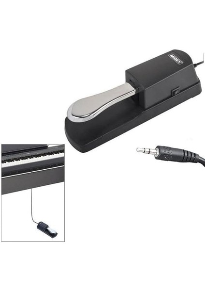 Pp-06 Sustain Pedalı (3.5 mm Jack Sustain Girişi Olan Tüm Ürünlerle Uyumlu) fiyatları