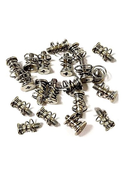 20 Adet M2 x 12 mm Yaylı Vidalar Gpu Grafik Kartı Arka Plaka Isı Emici Vidaları modelleri