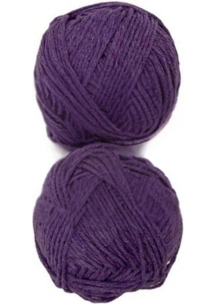 Pamuk Makrome 2 mm Mürdüm