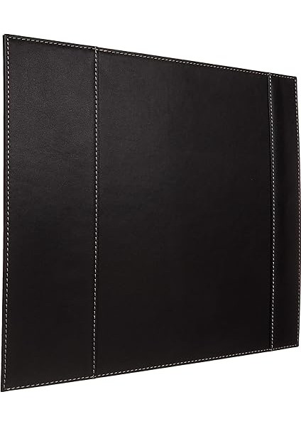 3531-1 Sümen Takımı Suni Deri Tek Parça Pad Toplantı Sümeni 35X31, 5 Cm, Siyah modelleri