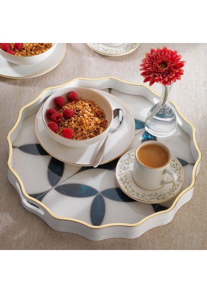 Aria Tepsi 1 Parça-Koyu Yeşil