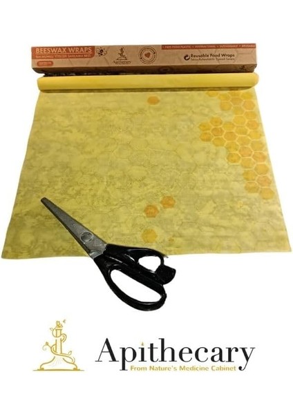 Gıda Sargısı - Yeniden Kullanılabilir - Çevre Dostu Sıfır Atık - Ekmek ve Sandviç Sargısı - Sürdürülebilir Hediyeler Yeniden Kullanılabilir Gıda Sargıları 33X100CM modelleri