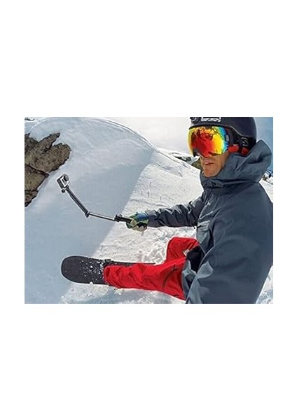 Aksiyon Kameralar ve Gopro ile Uyumlu Monopod Çubuğu Stand Mini Tripod 3in1 fiyatları