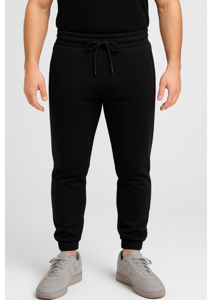 Erkek Siyah Eşofman ALTI-P2118