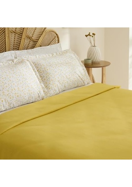 Lina Bambu Çift Kişilik Pike Takımı Sarı modelleri