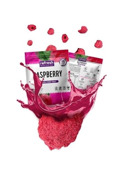 Freeze Dried Frambuaz- Dondurularak Kurutulmuş Meyve - Freeze Dry Meyve Kurusu 20GR fiyatları