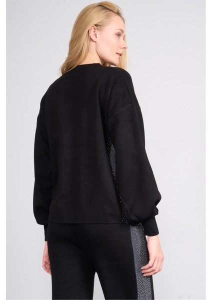 K26 8057 Sıyah Kadın Ikılı Takım