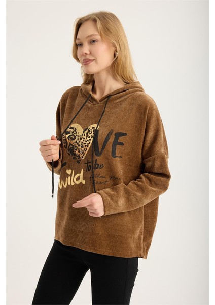 Kadife Yaldızlı Sweat fiyatları