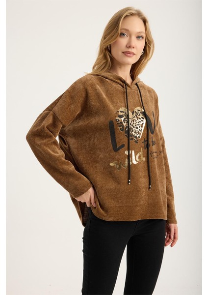 Kadife Yaldızlı Sweat modelleri