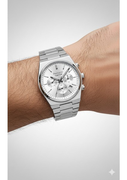 Ferucci Ferrucci Erkek Kol Saati Gümüş(Silver) Renk, Gümüş Kadran - Şık Metal Kordon, 2 Yıl Garantili modelleri