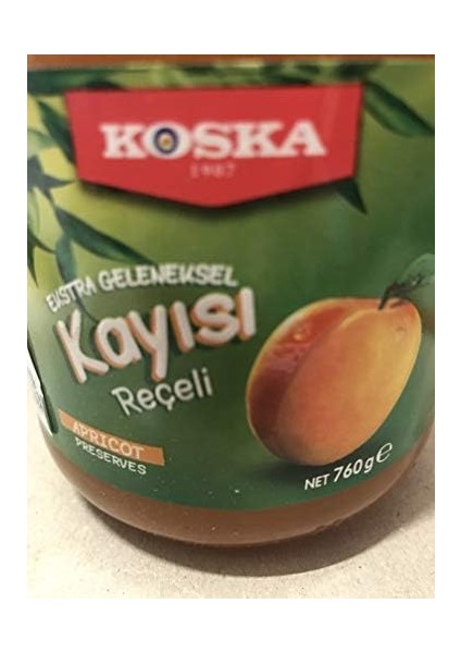 Koska 760 Gram Ekstra Geleneksel Kayısı Reçeli